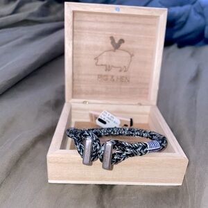 Pig & Hen Icy Ike men’s bracelet NWT